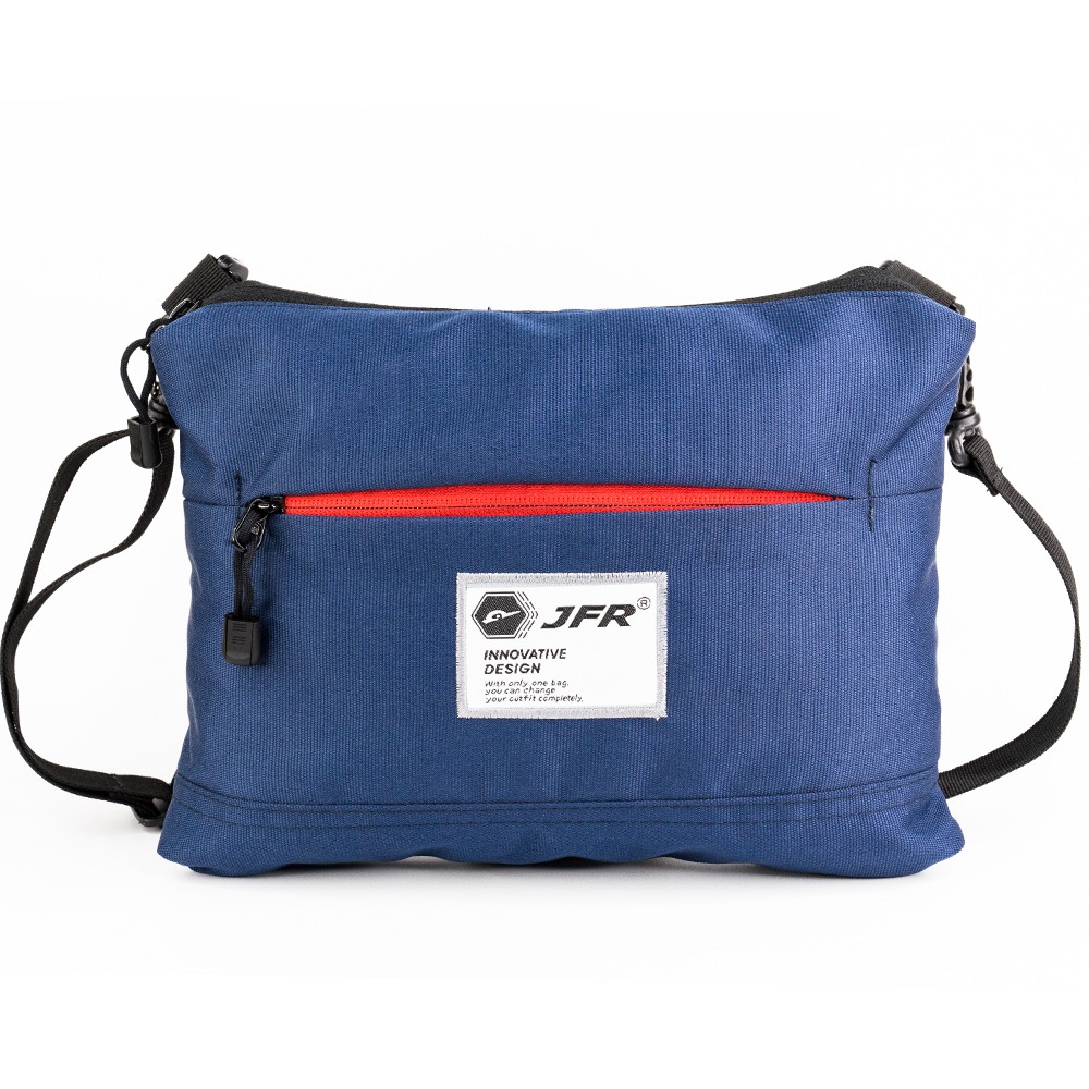 Tas Selempang Sling Bag Bahan Polyester JT15 Biru Shopee Tas Selempang Sling Bag Bahan Polyester JT15 Biru Shopee