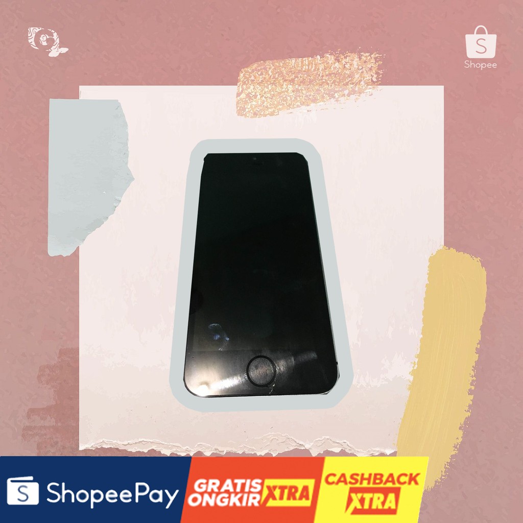 IPhone 5s 16 Gb mentok itunes & logo minus