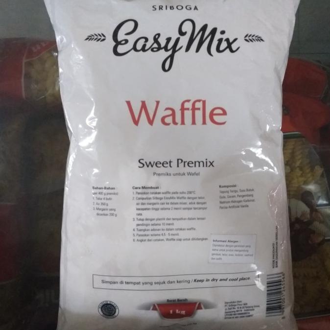 

SALE sriboga easymix waffle 1kg tepung premix