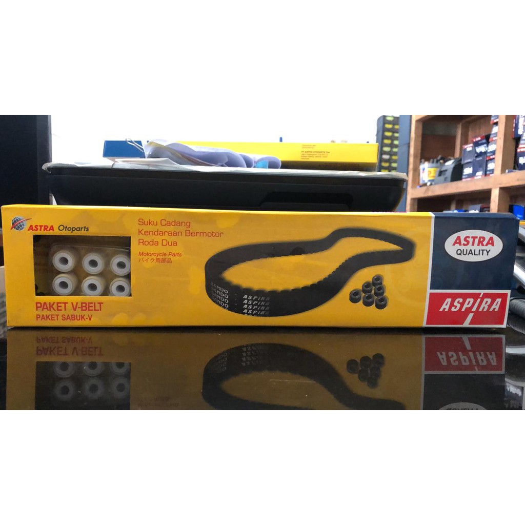 Paket V-Belt Van Belt Kit Beat Pop Esp K44 Aspira ORIGINAL