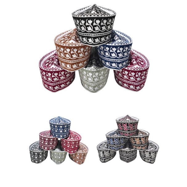 Peci Oman Bangladesh terbaru murah terjangkau peci santri Al-Fatah Temboro