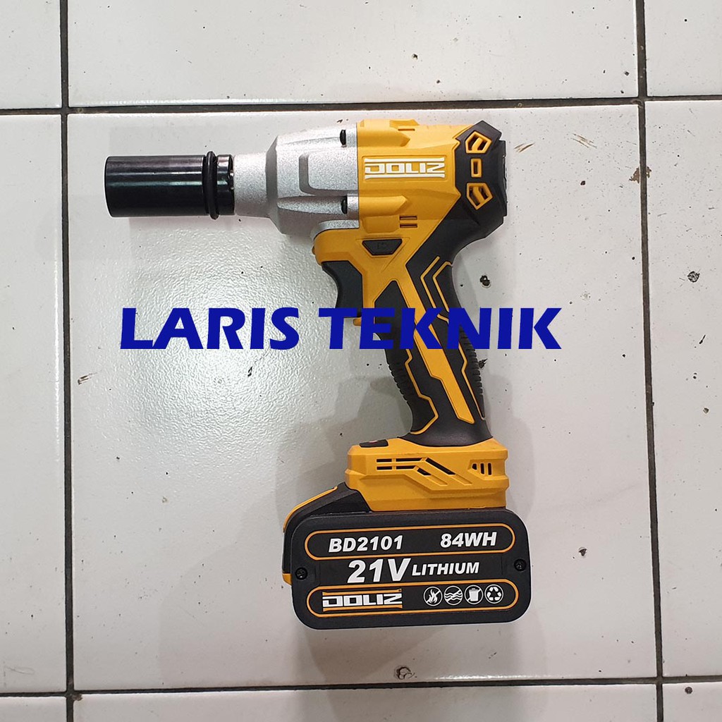 Mesin Cordless Impact Wrench Doliz BD550/Mesin Bor Alat Buka Baut Roda DOLIZ BD 550