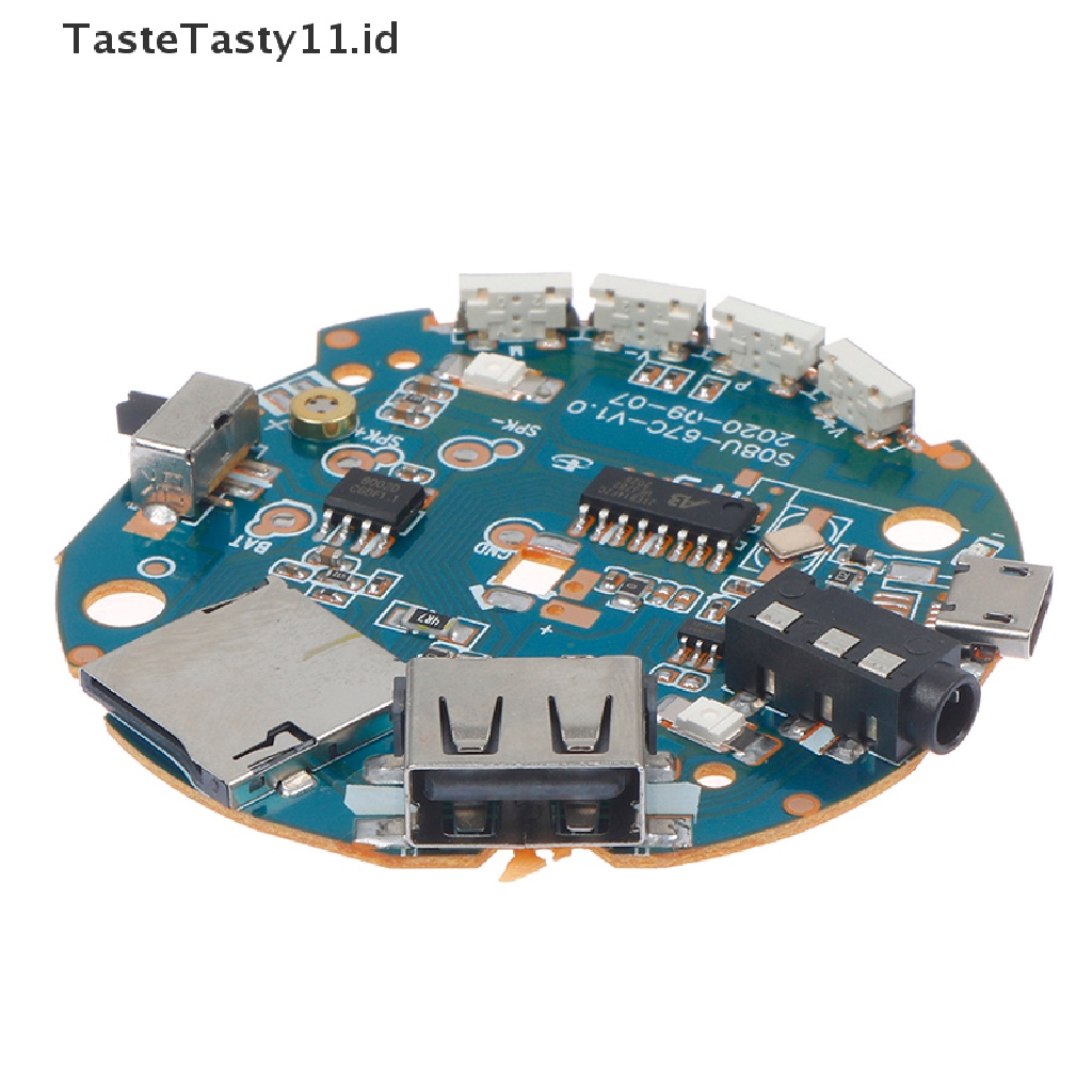 【TasteTasty】 3.7-5V Multifunction Bluetooth Receiver Audio Amplifier Board MP3 Decoder .