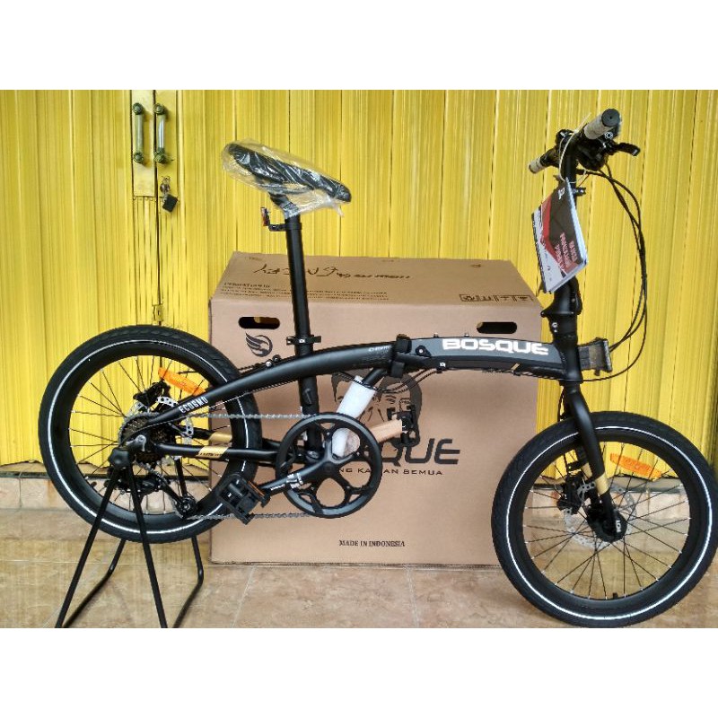 sepeda lipat element ecosmo 8x Bosque 20"