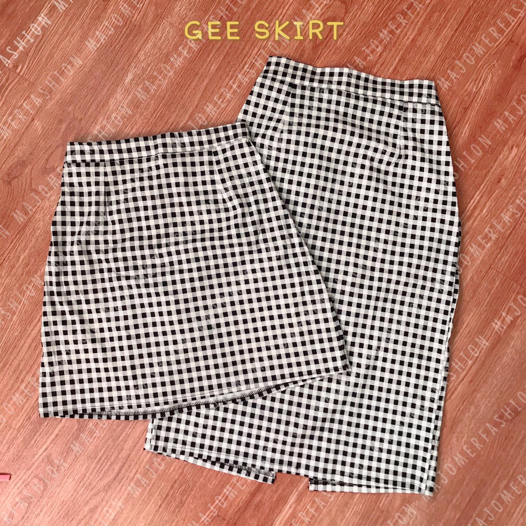 MAJOMER ® | RK5 GEE SKIRT ROK TARTAN SKIRT KOTAK / PLAID SKIRT TARTAN / ROK MINI