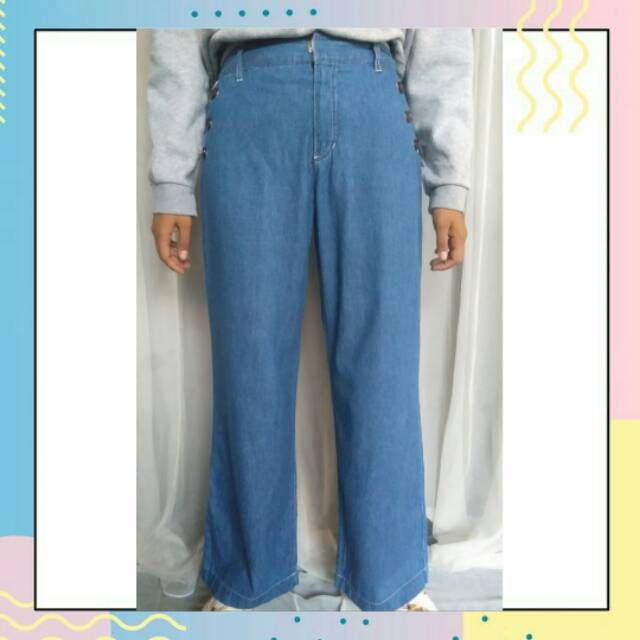 Kulot highwaist denim