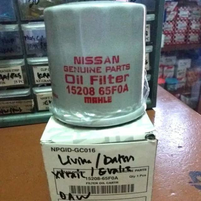 OIL FILTER LIVINA/  EVALIA/ DATSUN GO MARCH