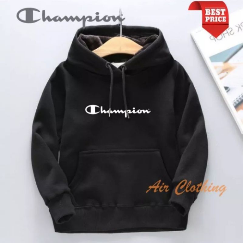 Sweater hoodie CHAMPION anak laki laki perempuan   jaket hoodie anak cewek cowok usia 1 tahun s/d 16