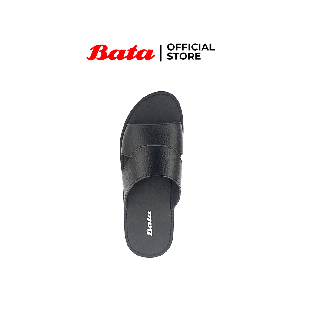 Bata Sandal Pria Slav Black - 8716179