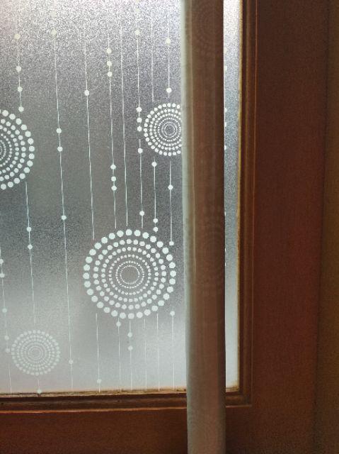 Wallpaper Stiker Kaca Buram Sunblast Sticker Jendela Pengganti Hordeng Tirai