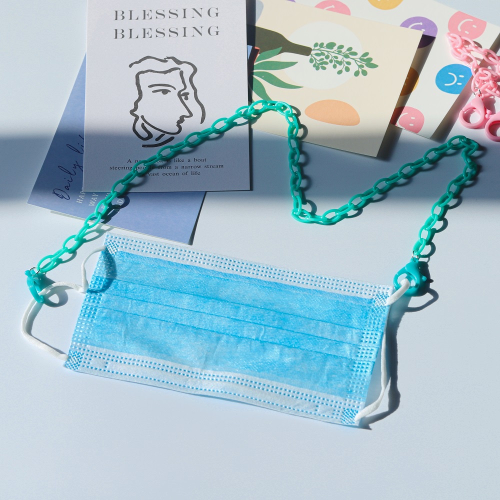 Plastik Strap masker rantai Kalung Masker Chain