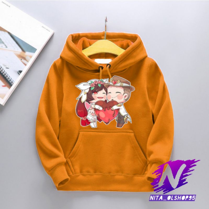 Hoodie Layla dan Clint Hoodie anak lucu karakter mobile legends