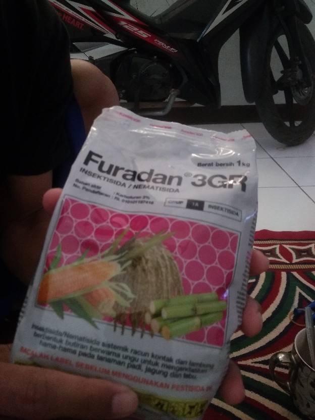 Insektisida/nematisida Furadan 1kg (pengendali Hama Tanah)