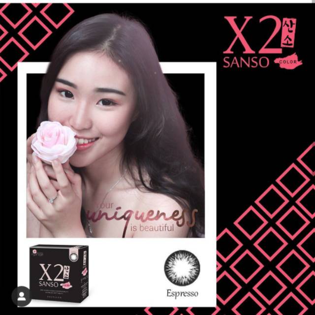 soflen X2 Sanso hitam soflens X2 ebony