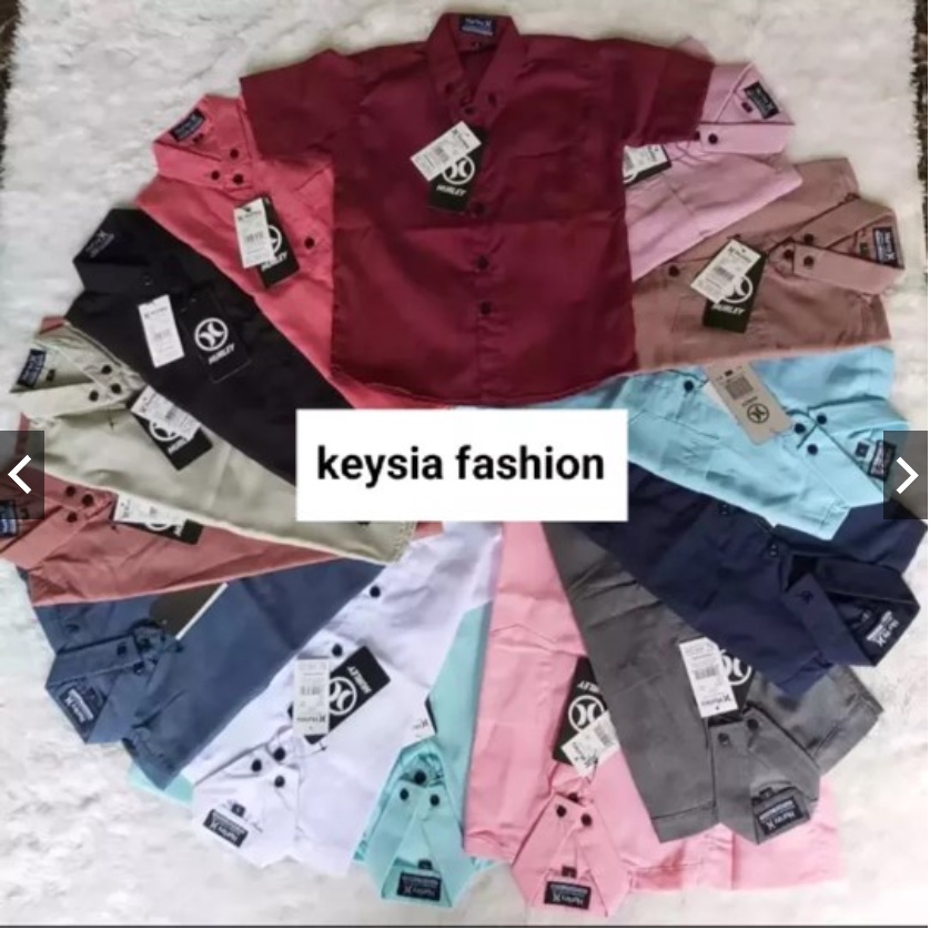 Kemeja Anak Fashion Remaja Oxford Distro Premium 1-10 Tahun