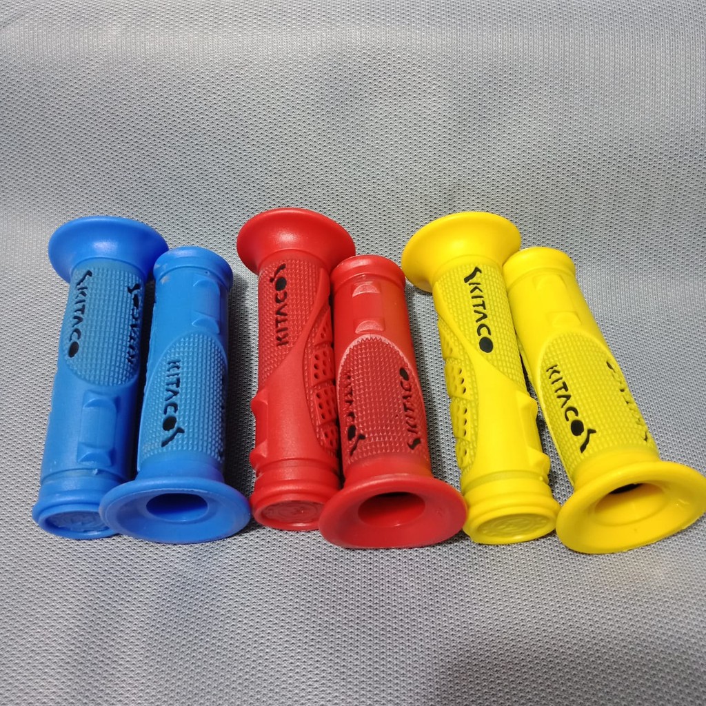 HANDGRIP KITACO BINTIK GRIP KITACO MOTIF HANFAT KITACO KARET LEMBUT GRIP BINTIK KTC UNIVERSAL SEPASANG KARET HANDEL PNP