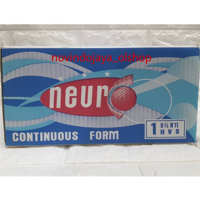 

Continuous form neuro 1ply 9 1/2 × 11