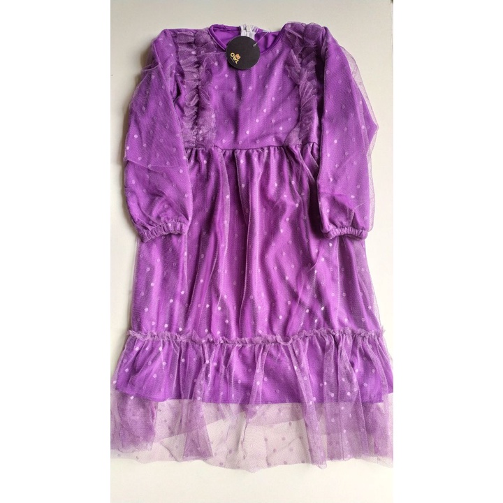 GAMIS TULE CROWN ID BAJU GAMIS ANAK KEKINIAN MURAH