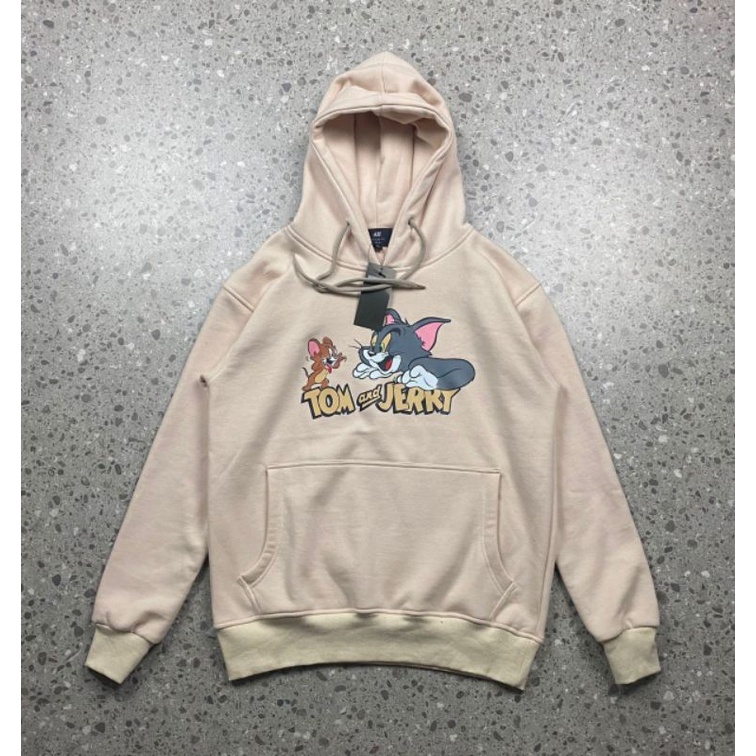 HOODIE TOM AND JERRY H&amp;M HIGH QUALITY CASUAL HYPE FASHION PRIA