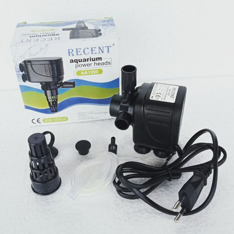 power head ph RECENT AA 1200 mesin pompa filter celup water pump akuarium