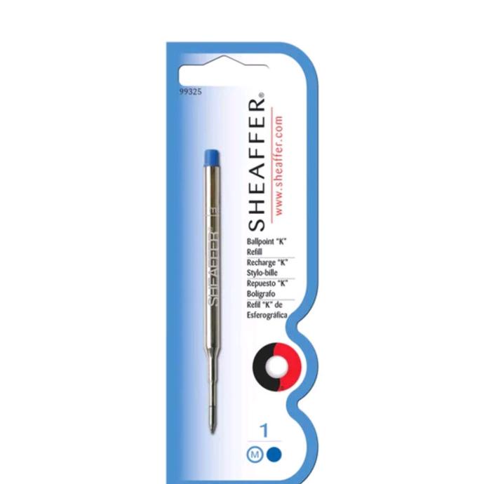 

TERLARIS Sheaffer Ballpoint Refill "K" Style - Blue Medium - Blister Card/PULPEN GEL/PULPEN LUCU/PULPEN 1 PACK/PENSIL WARNA/PENSIL 2B/PENGHAPUS JOYKO/PENGHAPUS LUCU/RAUTAN PENSIL PUTAR/RAUTAN ELEKTRIK/SPIDOL WARNA/SPIDOL PERMANEN/SPIDOL