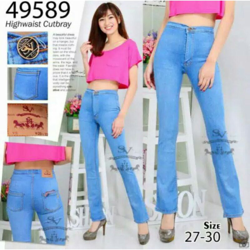 Celana Cutbray Jeans SV7 422