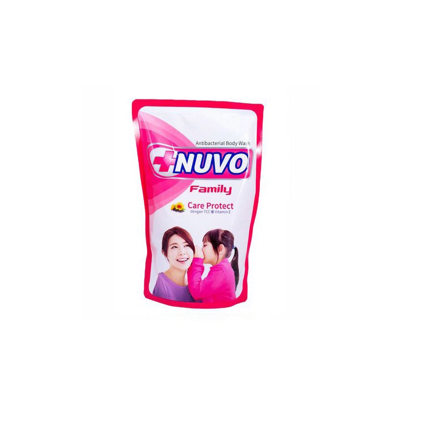 (Refill 60ml) Nuvo Family Body Wash / Sabun Cair(Mild Protect/Nature /Care Protect/Fresh Protect)