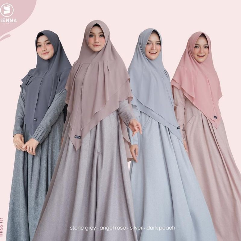 Hilwa Series Gamis Set by Dienna