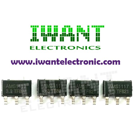 

Promo AMS1117-3.3 (3.3V) SMD Kualitas I terbaik
