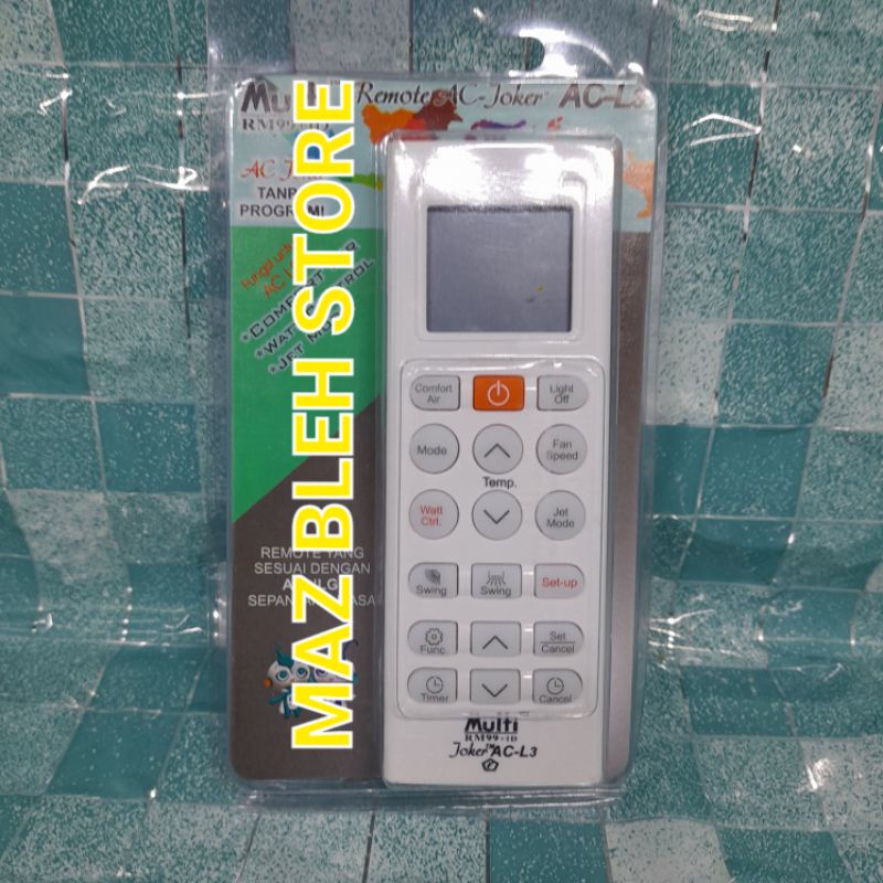 REMOTE REMOT AC LG MULTI DUAL INVERTER AKB74955604 AKB75075801