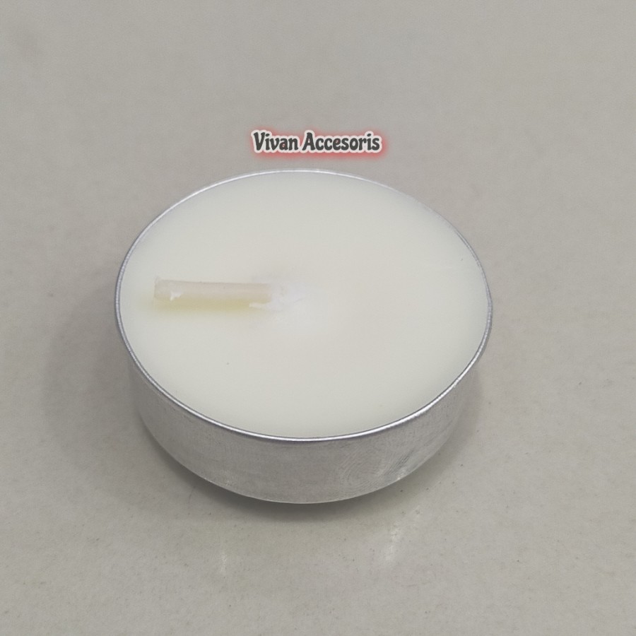 Lilin Cup Alumunium / Tealight Candle / lilin tealight - Satuan