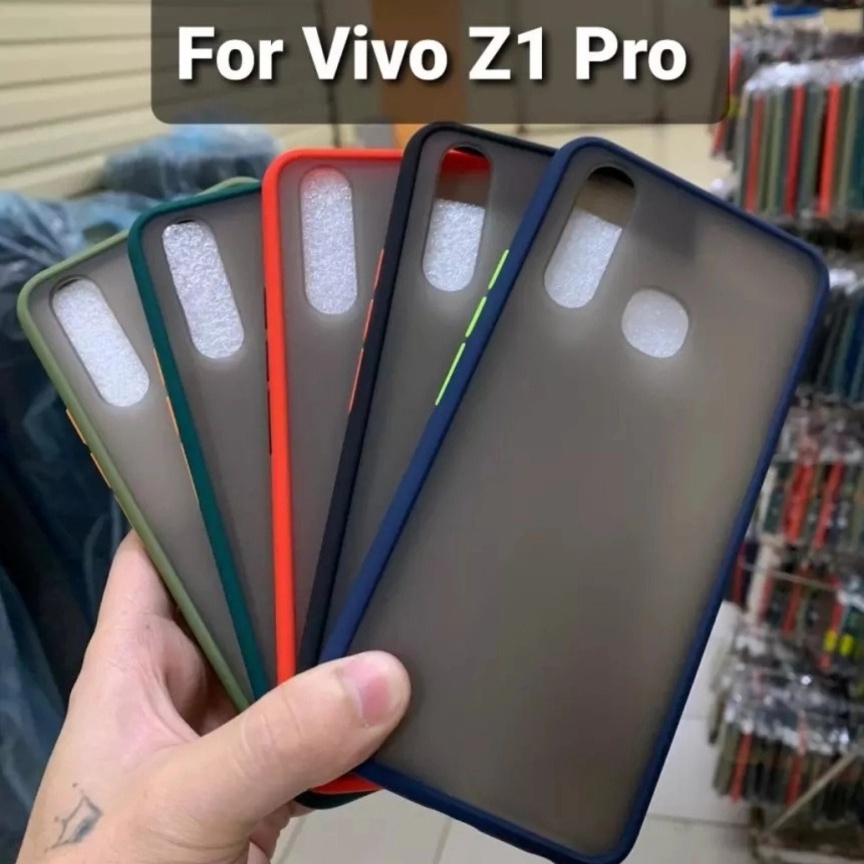 CASE MATTE VIVO Z1 PRO VIVO Z5X TRANSPARAN FUZE MACARON MY CHOICE - FA