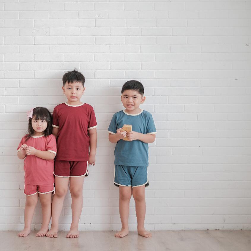 Haroo Kira Set 1-6Y Setelan Anak Berlengan / Baju Anak Berlengan