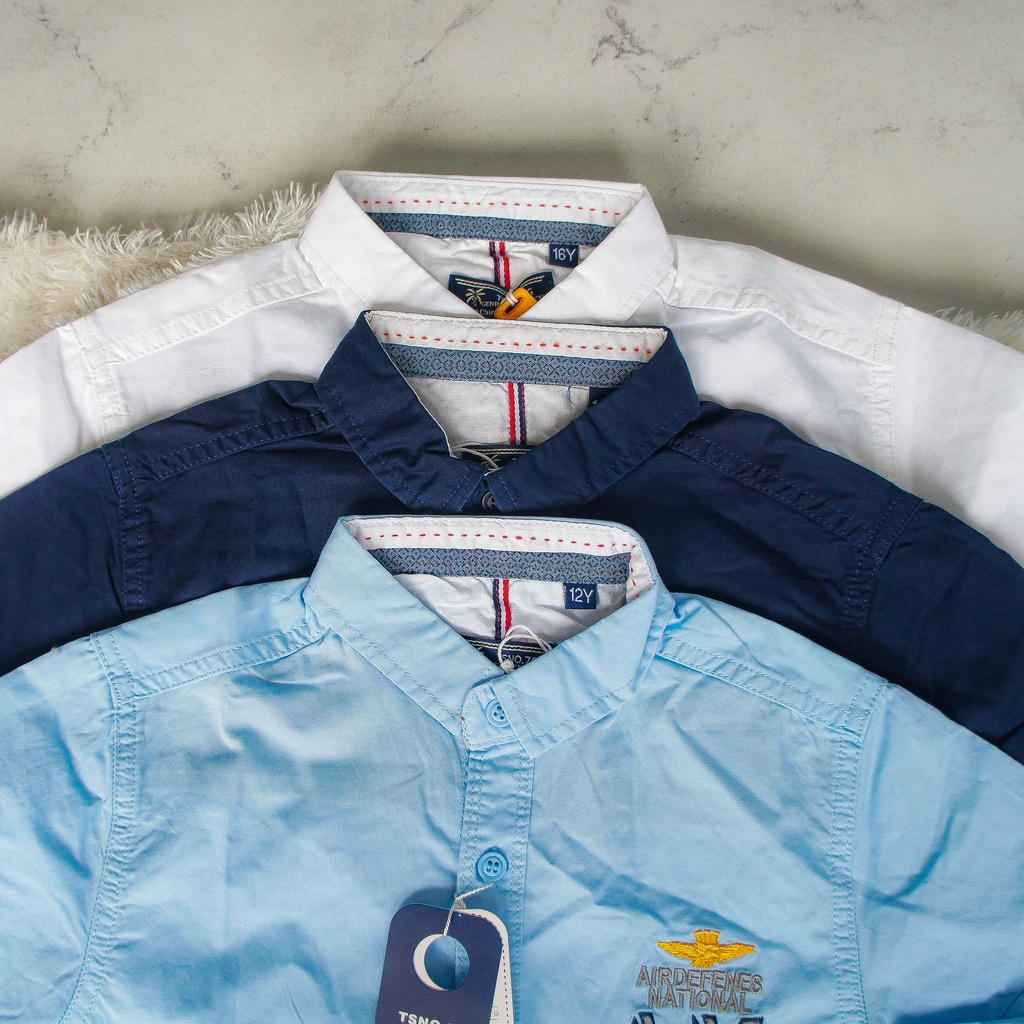 TSNO.7G Kemeja Anak Tangan Pendek Laki - Laki CL81004