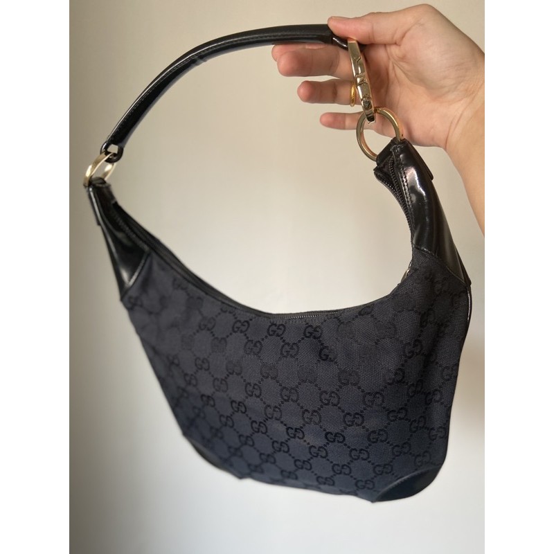 GucciHoboCanvasLeather | Reprice/3.5Jt->