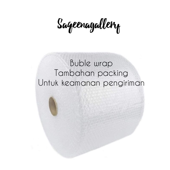 

BUBBLE WRAP TAMBAHAN PACKING BIAR AMAN