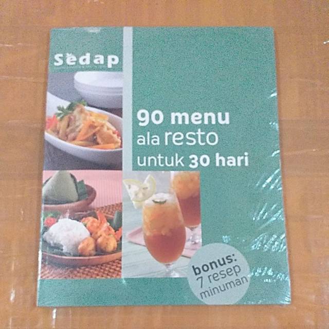 90 MENU ALA RESTO UNTUK 30 HARI BONUS 7 RESEP MINUMAN