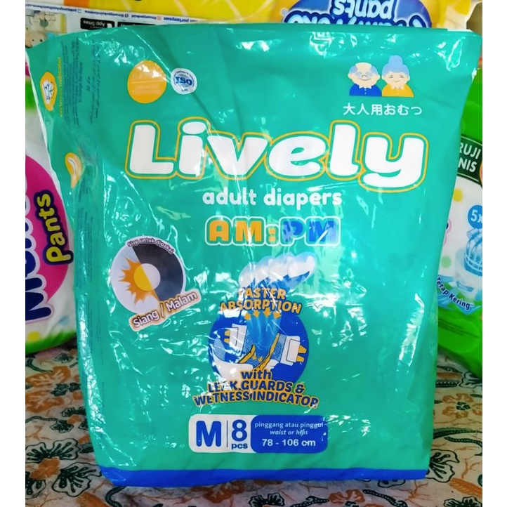 PAMPERS MURAH Pampers Dewasa LIVELY uk. M
