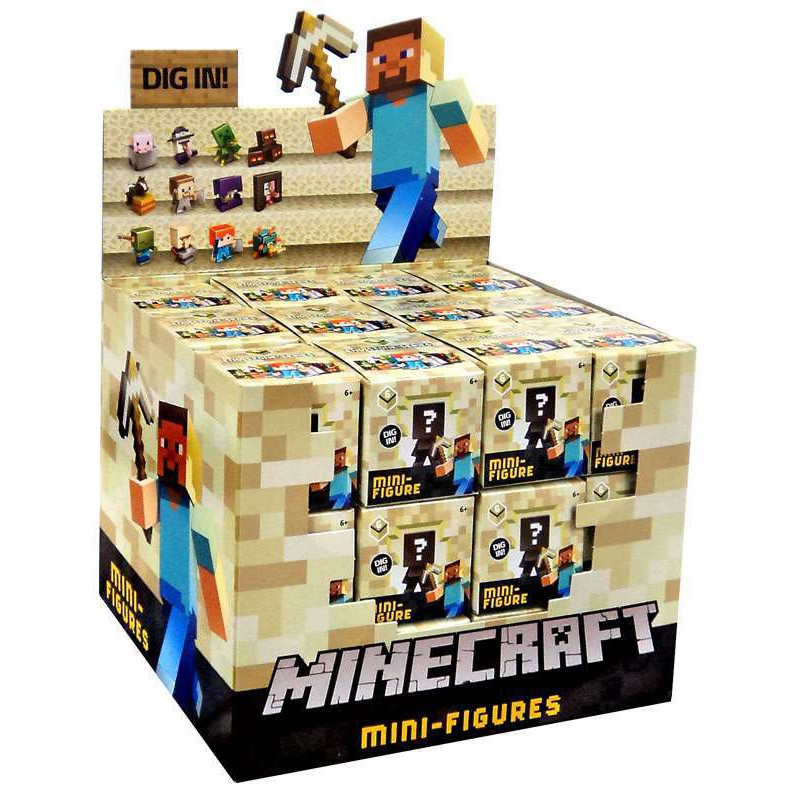 minecraft mystery mini figure