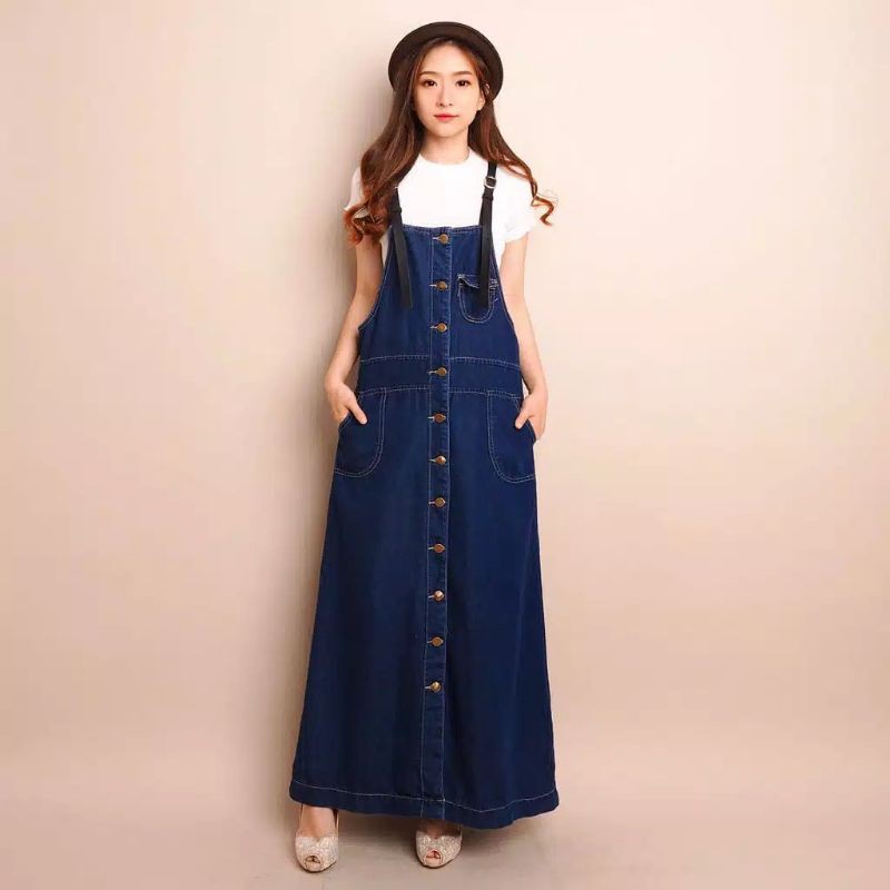 Rok jeans wanita - rok jeans - rok jeans panjang - rok panjang wanita - rok levis wanita