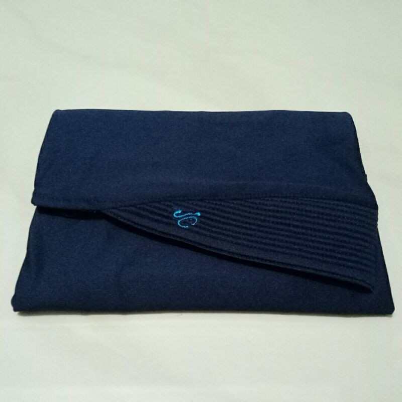 khimar Syar'i Jumbo | Jilbab Bergo Syar i Jumbo | Khimar syar i-Navy