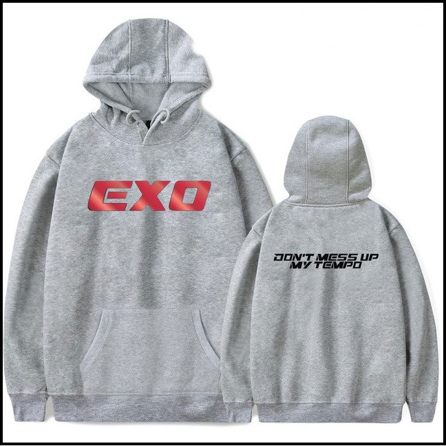 Big Size Jumper EXO TERBARU Jumbo S M L XL XXL XXXL XXXXL XXXXXL / Jaket Fleece EXO TERBARU