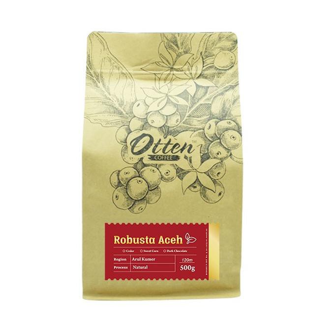 

(New Mall COL 12Ju7Bh) Otten Coffee - Kopi Robusta Aceh Gayo 500g ±