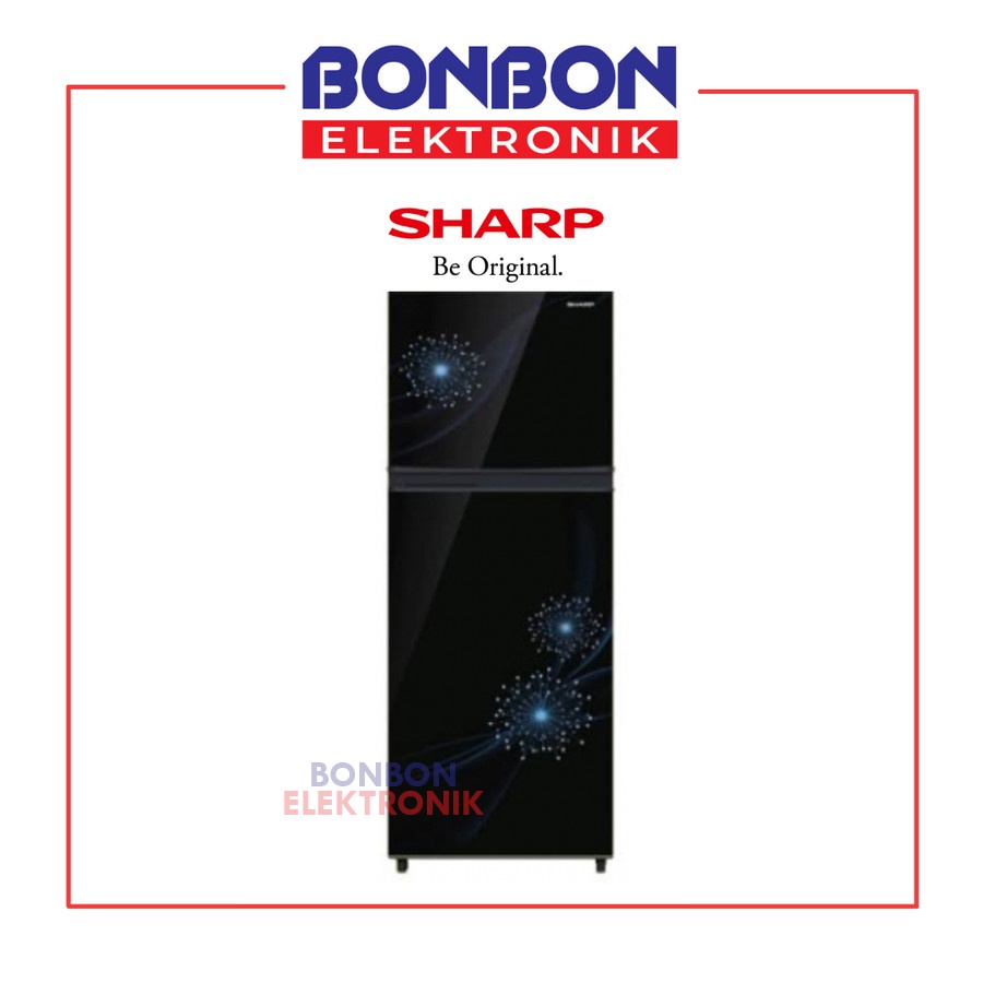 Sharp Kulkas 2 Pintu SJ-317MG-DB/DP / SJ 317 MGDB / SJ 317 MGDP