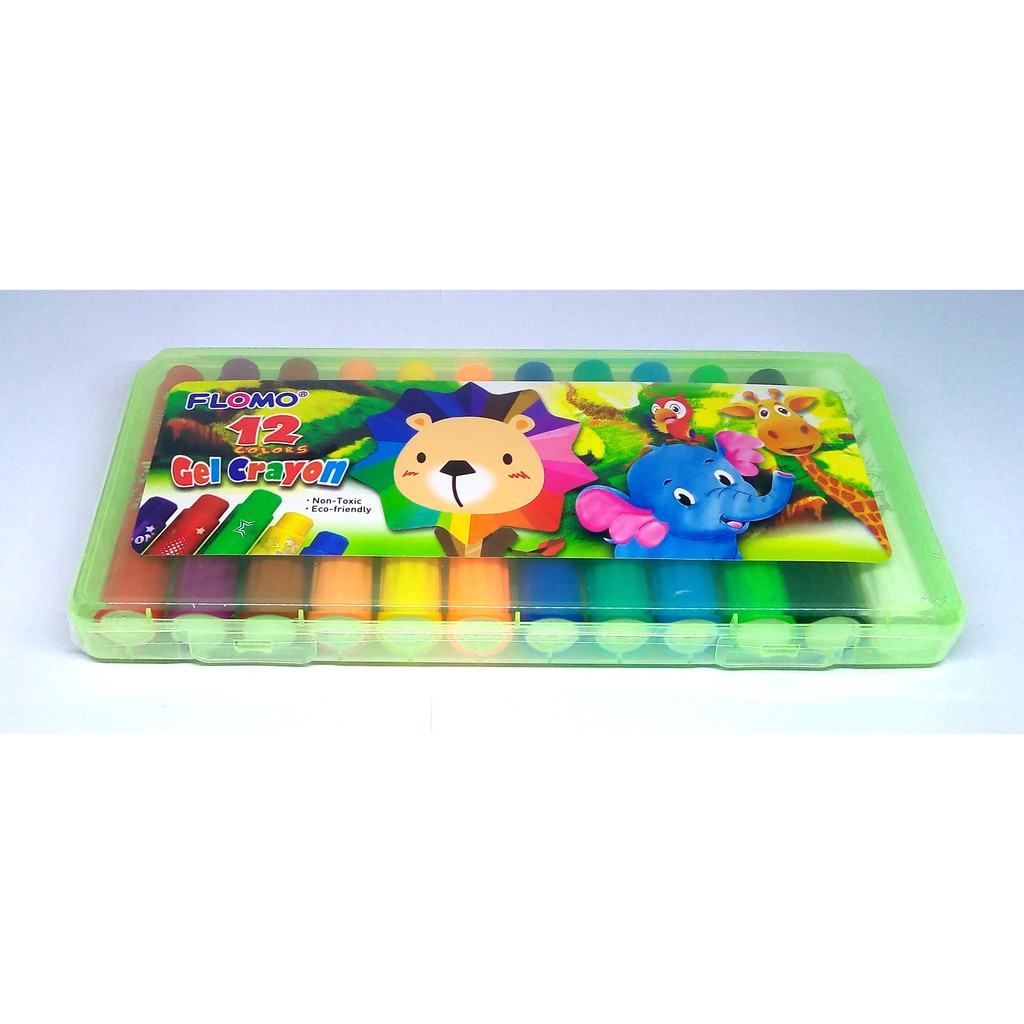 

Silky Crayon / Gel Crayon Flomo - 12 Colors
