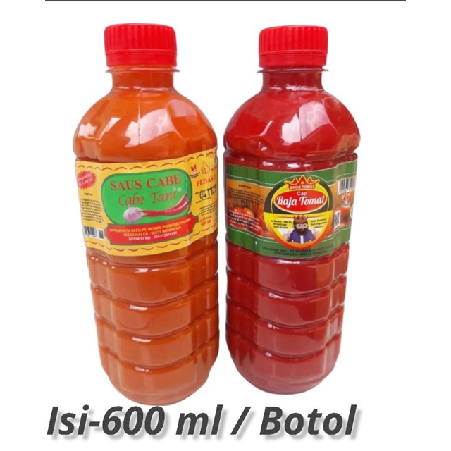

600mlsaostomatsambaltomat saus toman saus sambal murah