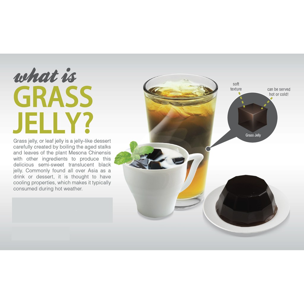 GRASS JELLY POWDER 100GR - CINCAU HITAM BUBUK CAO JELI SERBUK BLACK CAU KONYAKU KONJAC LOKAL IMPORT TAIWAN