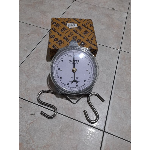 Timbangan Salter 50 Kg / Timbangan Gantung Salter England 50kg