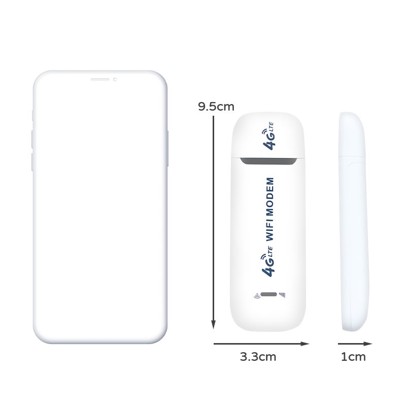 JFS【COD】NEW  Wireless Pocket WiFi Router Portable 4G LTE 300m Buka Kunci Semua Gunakan Kartu Sim Router WiFi Seluler 3000mAh 150Mbps/500Mbps