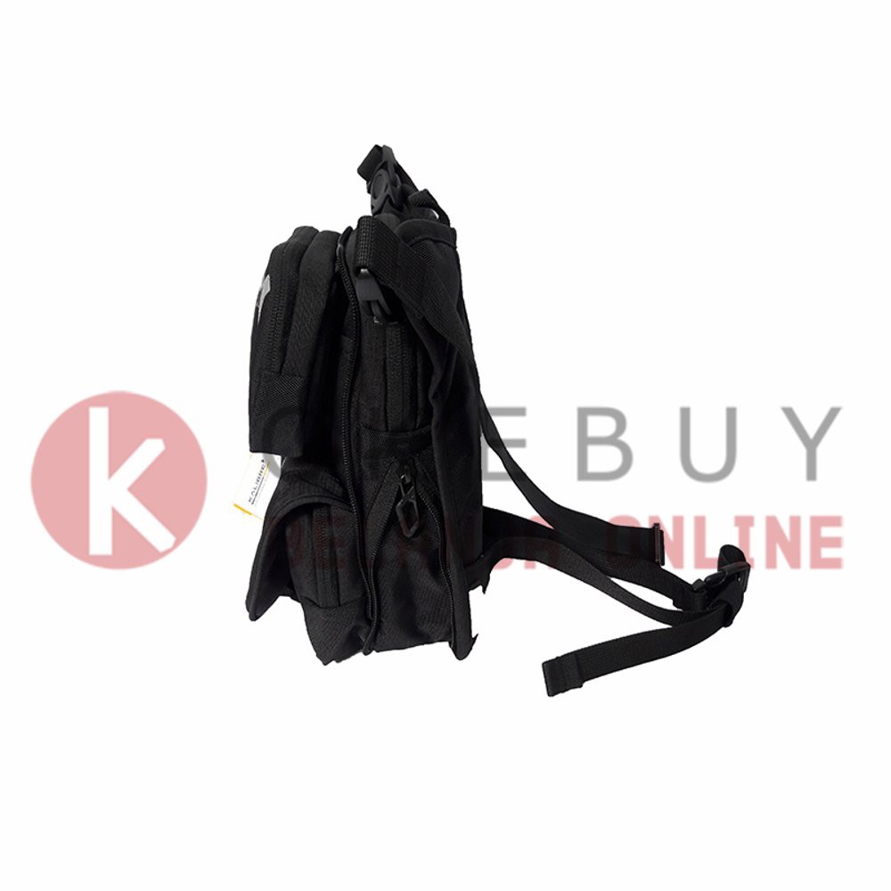 Tas Paha Kalibre 920561 000 Cision Black - Waist Bag - Tas Pria -Travel Pouch
